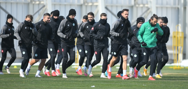 Konyaspor'da Yeni Malatyaspor maçı hazırlıkları