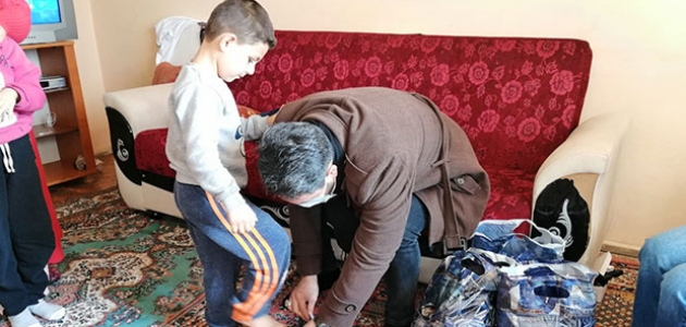  Konya'da ihtiyaç sahibi çocuklara yardımda bulunuldu