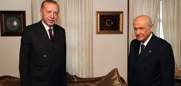 MHP Lideri Bahçeli, Cumhurbaşkanı Erdoğan'ın doğum gününü kutladı 