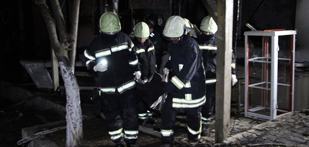 Eğlenmek için geldikleri restoranda yanarak ölen 3 kişinin cenazeleri çıkartıldı