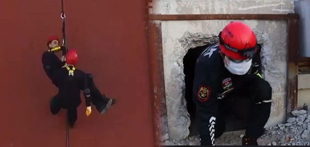 Polis Arama Kurtarma ekipleri göreve hazır