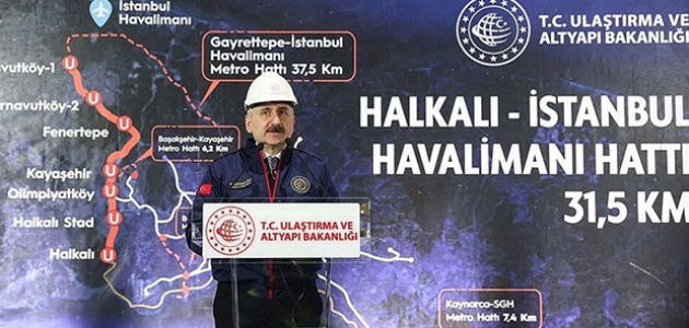 Bakan Karaismailoğlu: İstanbul’a iki raylı sistem hattı daha kazandırıyoruz