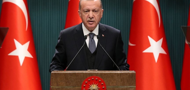 Cumhurbaşkanı Erdoğan: Yeni kontrollü normalleşme sürecini başlatıyoruz     