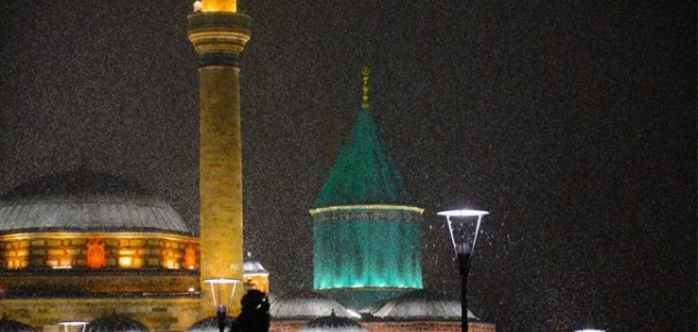 Konya’da kar yağışı etkili oluyor    