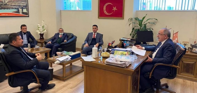 MHP Kulu İlçe Yönetimi, Genel Başkan Yardımcısı Mustafa Kalaycı’yı ziyaret etti