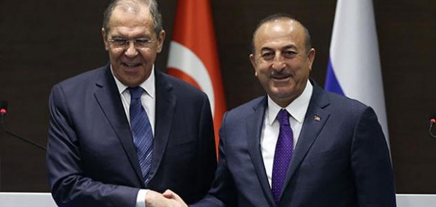  Dışişleri Bakanı Çavuşoğlu, Rus mevkidaşı Lavrov ile görüştü