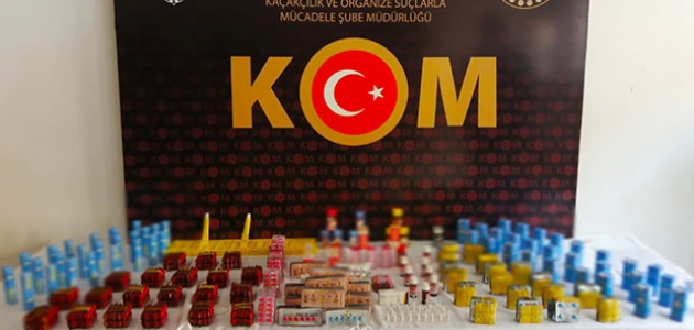  Konya'da 4 bin 117 adet kaçak ilaç ele geçirildi 