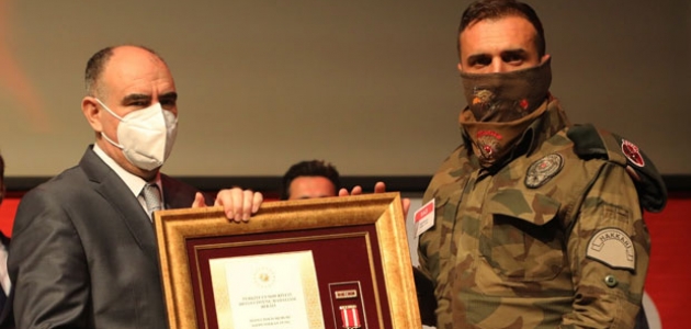 Konya'da Devlet Övünç Madalyası ve Beratı Tevcih Töreni düzenlendi  