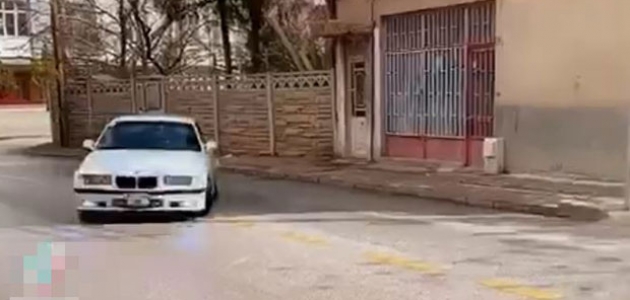 Trafiği tehlikeye sokan sürücü sosyal medya paylaşımından yakalandı  