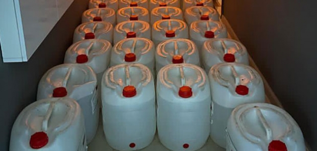 Bir ton eroin üretimine yetecek miktarda asetik anhidrit ele geçirildi