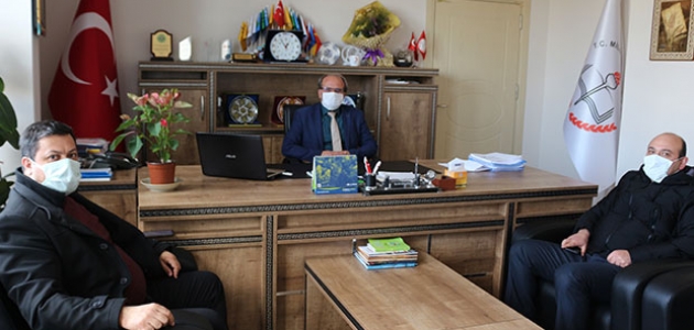  MHP Kulu İlçe Başkanlığı'ndan İlçe Milli Eğitim Müdürü Çağlayan'a ziyaret