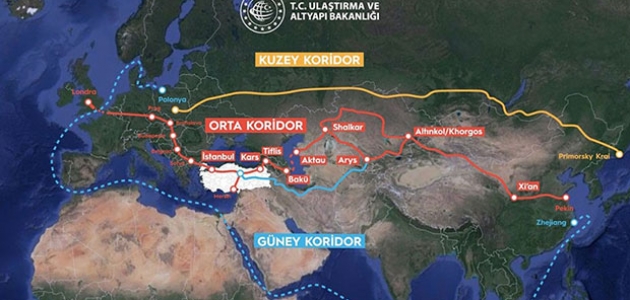  Türkiye stratejik konumuyla 'Orta Koridor'da kilit ülke haline geldi  
