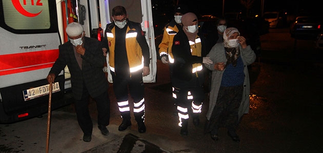 Konya'da düdüklü tencere patladı 2 kişi yaralandı  