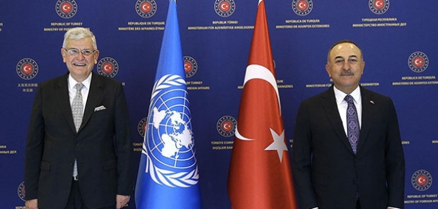 Dışişleri Bakanı Çavuşoğlu, BM 75. Genel Kurul Başkanı Bozkır’la görüştü