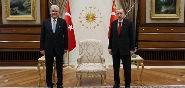 Erdoğan, BM 75. Genel Kurul Başkanı Bozkır’ı kabul etti