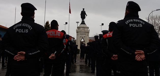 Konya'da Türk Polis Teşkilatının 176. kuruluş yıl dönümü kutlandı 