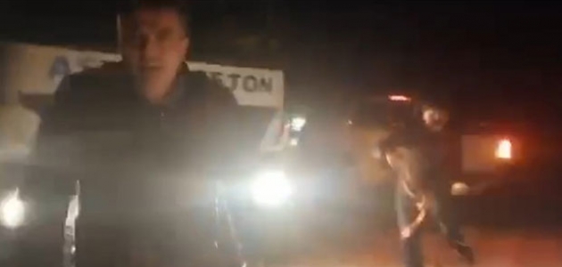 Konya-Antalya yolunda şarampole yuvarlanan aracı vatandaşlar kurtardı