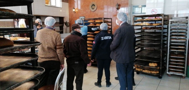 Seydişehir Belediyesi zabıta ekipleri fırınları denetledi