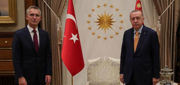 Cumhurbaşkanı Erdoğan, NATO Sekreteri Stoltenberg ile görüştü