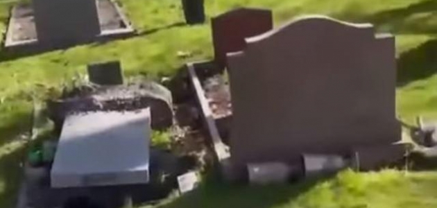 İsveç'te Müslüman mezarlığına çirkin saldırı 