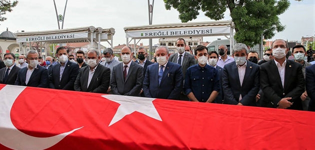Eski AK Parti Milletvekili Burhanettin Uysal’ın cenazesi Konya’da toprağa verildi