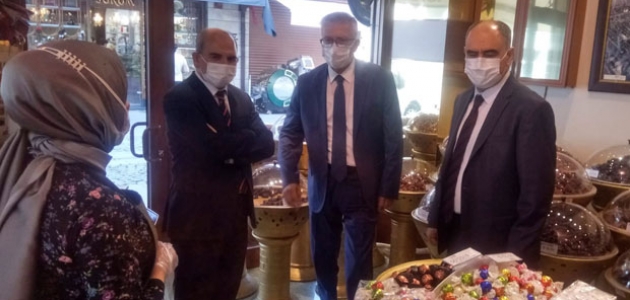 Vali Vahdettin Özkan'dan koronavirüs denetimi