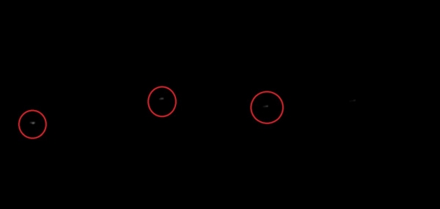 Gökyüzünde sıralı ışıklar! Starlink uyduları heyecana neden oldu