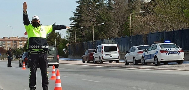 Konya'da trafik denetimi! 69 araç trafikten men edildi