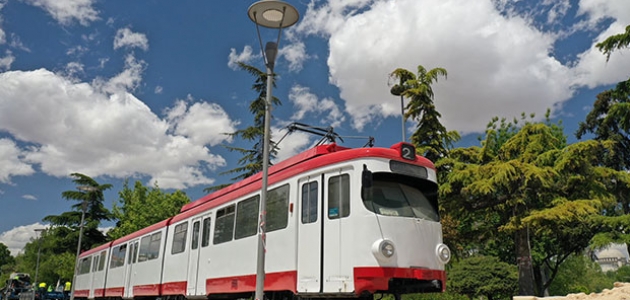 Emektar tramvay Kültürpark’ta