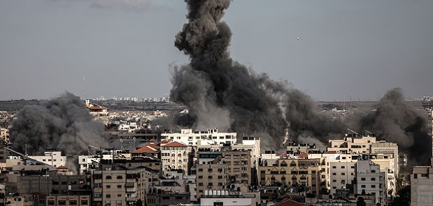 İsrail’in Gazze’ye düzenlediği saldırılarda 61’i çocuk 212 kişi hayatını kaybetti