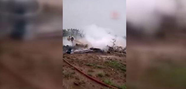 Nijerya Genelkurmay Başkanı'nın olduğu uçak düştü: 12 ölü