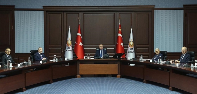 Erdoğan, Yeni Azerbaycan Partisi heyetini kabul etti
