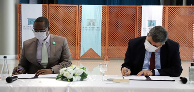 KTO Karatay Üniversitesi ile Somali Hormuud Üniversitesi arasında iş birliği protokolü imzalandı