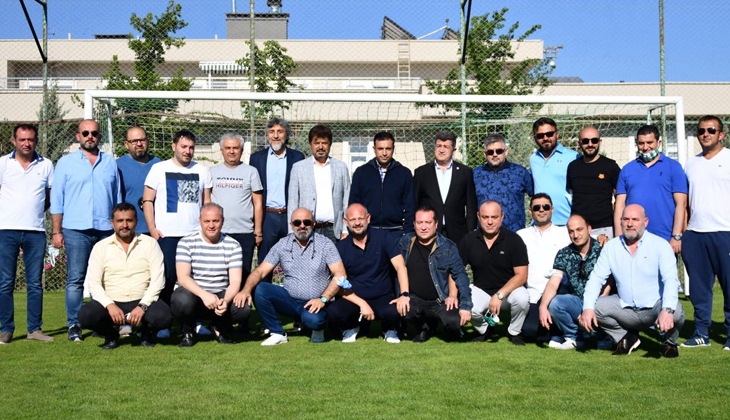 Konyaspor Başkanı Fatih Özgökçen tesisi gezdi