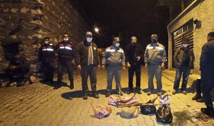 Yaban keçisi avlayanlara 120 bin lira ceza