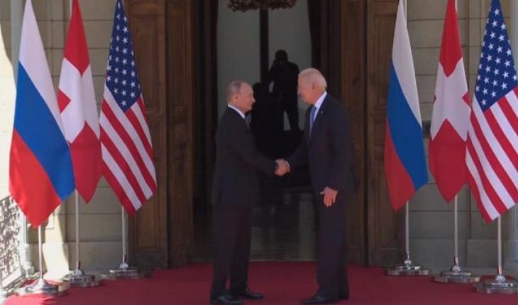 Biden-Putin zirvesi Cenevre'de başladı