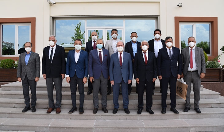 Kıbrıs Türk Belediyeler Birliği’nden Selçuklu Belediyesi’ne ziyaret