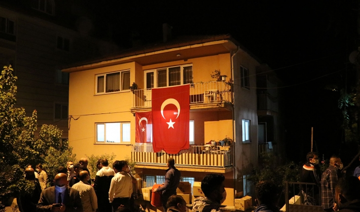 Şehit olan polis memuru Ercan Yangöz'ünailesine acı haber ulaştı