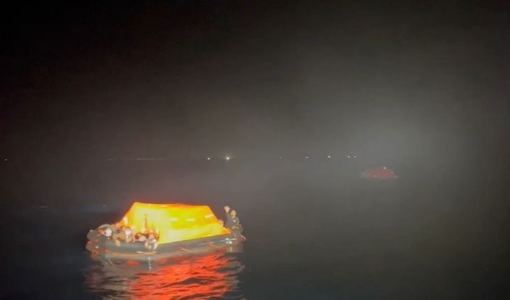 Türk kara sularına geri itilen 84 sığınmacı kurtarıldı