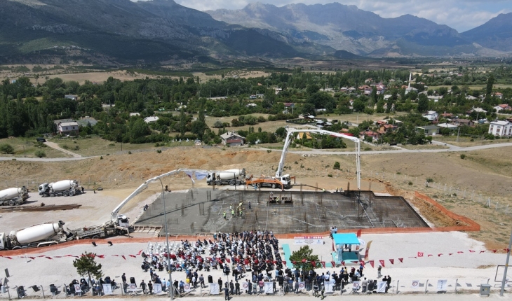 Seydişehir'de Asım Cengiz Yaşlı Bakım ve Refakatçi Evi'nin temeli atıldı