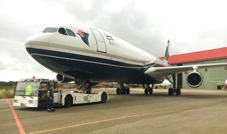 Libya Cumhurbaşkanlığı uçağı 7 yıl sonra Trablus'ta