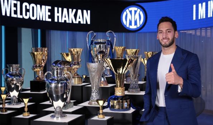 Hakan Çalhanoğlu Inter'e imza attı