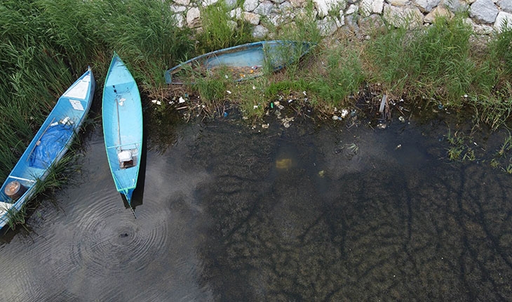 Beyşehir Gölü'nde su seviyesinin azalması tedirgin ediyor
