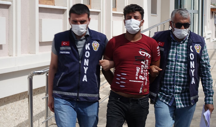 Konya'da tartıştığı kişiyi öldüren Suriyeli, ülkesine kaçmak isterken yakalandı