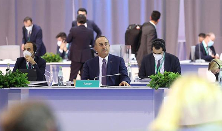 Bakan Çavuşoğlu Suriye konulu toplantıya katıldı