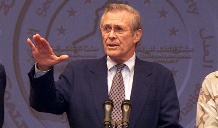 ABD'li eski bakan Rumsfeld öldü