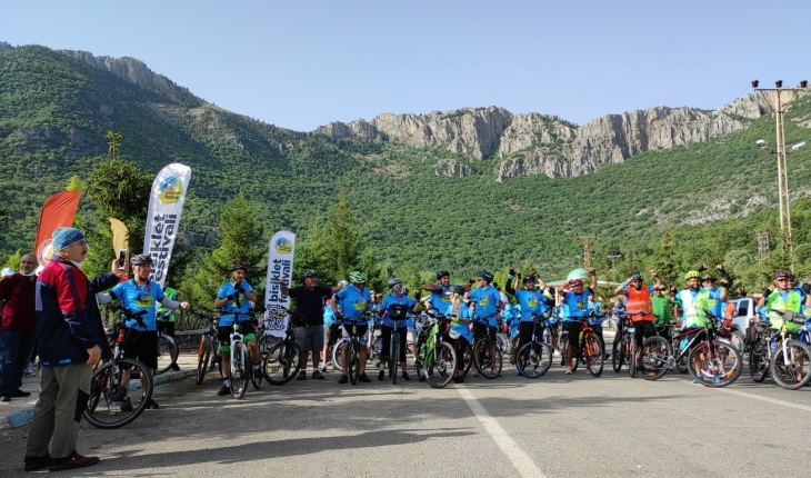 Seydişehir’de bu yıl ikincisi düzenlenen bisiklet festivali başladı