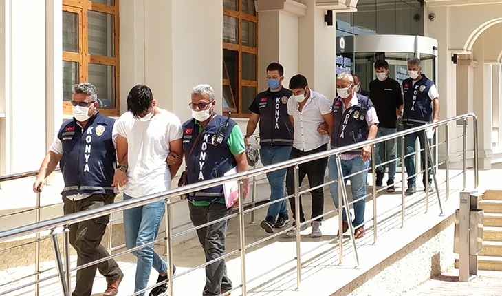 Konya'daki cinayete ilişkin 3 zanlı tutuklandı