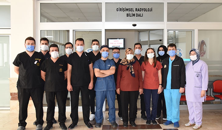 Karaciğer damarına yerleştirilen stent sayesinde hayata tutundu