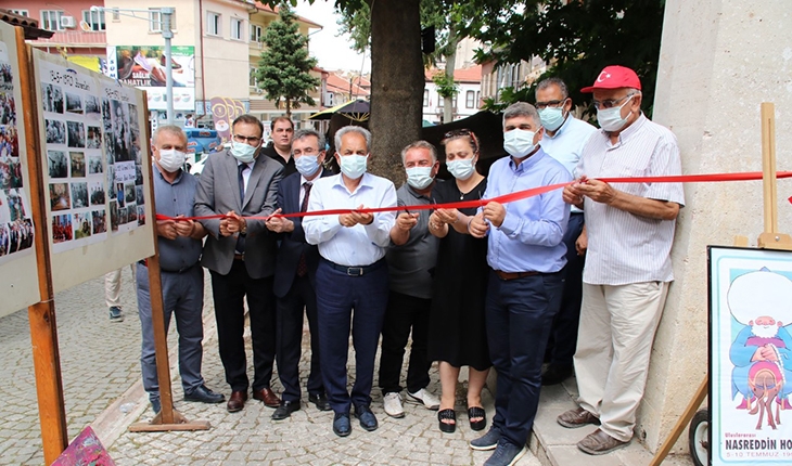 62. Uluslararası Nasreddin Hoca Şenlikleri kapsamında açılan sergiler dikkati çekiyor